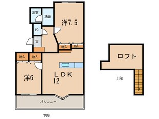 レイ・ブリック東水町の物件間取画像